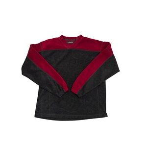 Penman’s Men's Red and Grey Sweater
